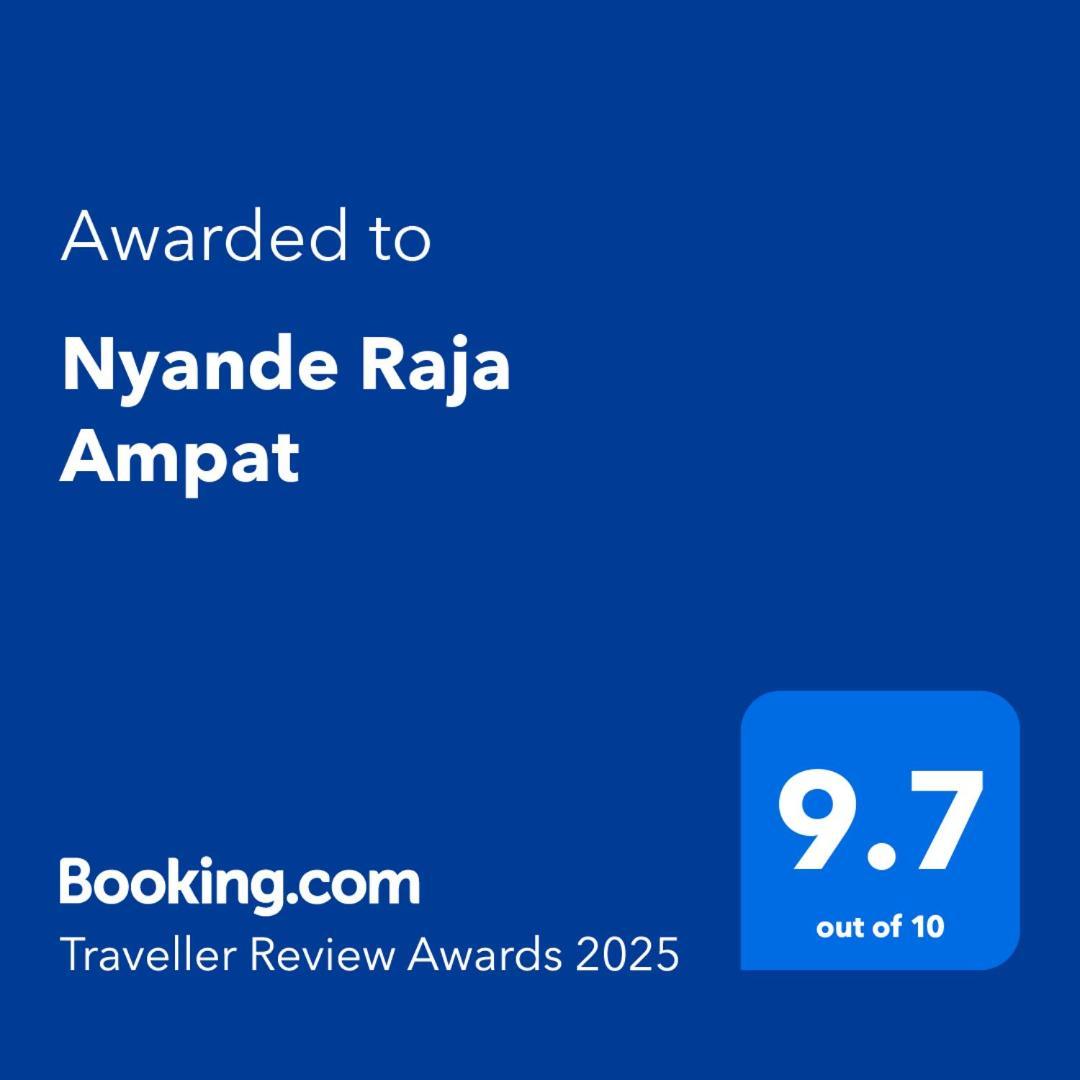 Hotel Nyande Raja Ampat Pulau Mansuar Exteriér fotografie